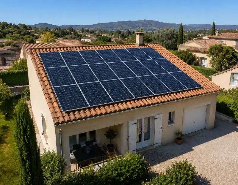 Prime à l'autoconsommation panneaux solaires Oppède — aide financière de l'État